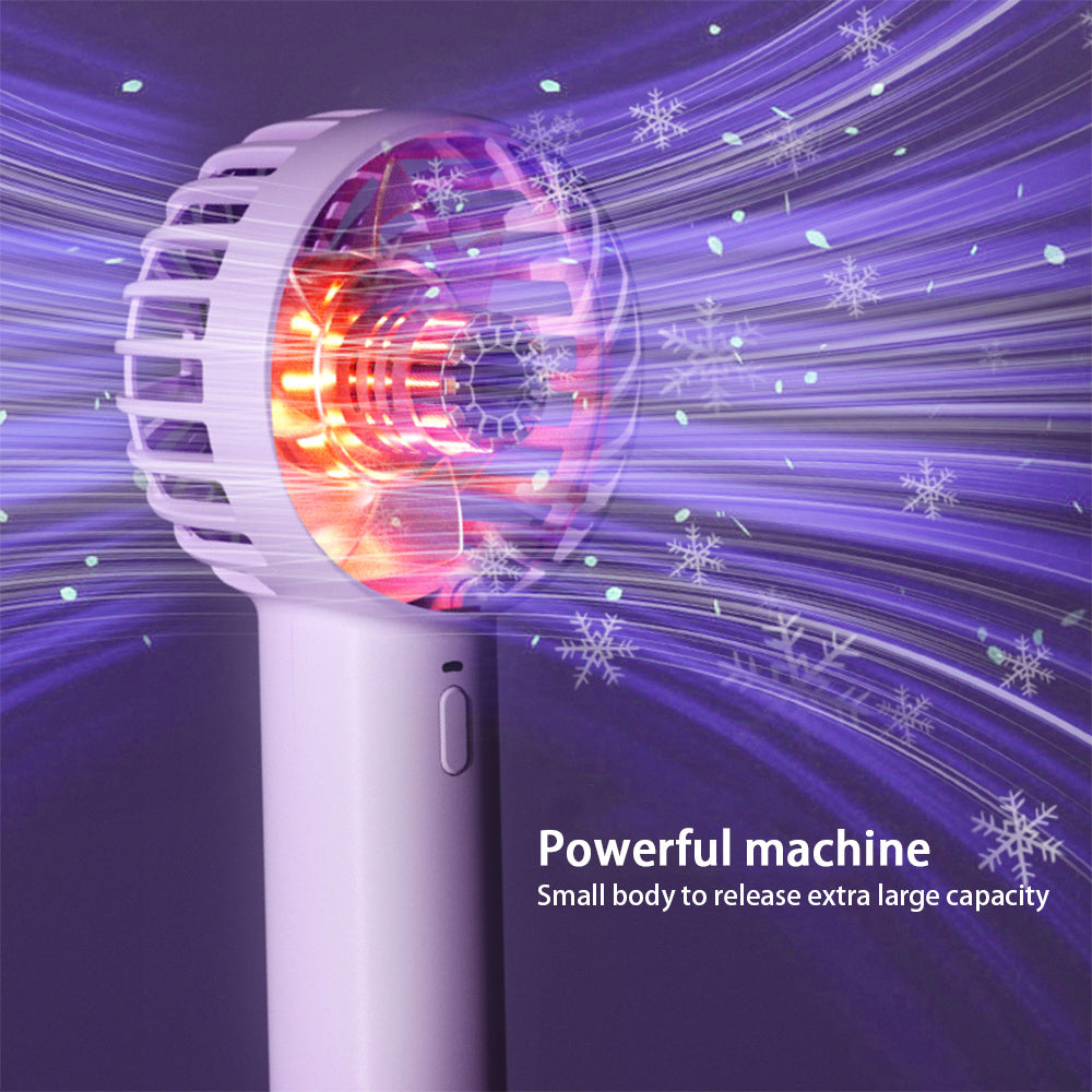 Portable Charging Small Lamp & Handheld Electric Fan