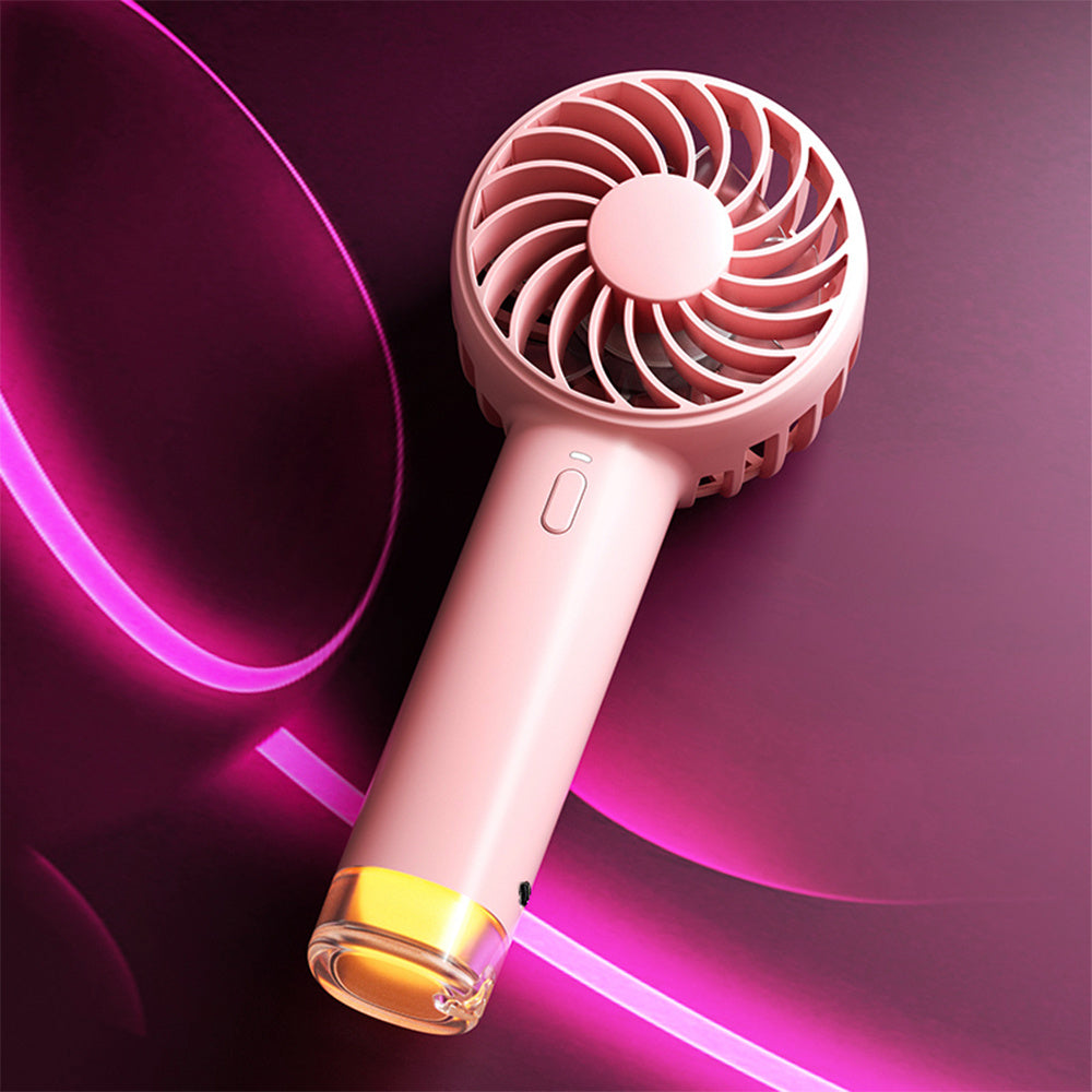 Portable Charging Small Lamp & Handheld Electric Fan