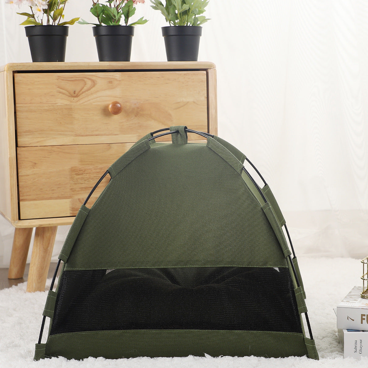 Cat Tent Cooling Mat & Cozy Bed for Cats & Dogs