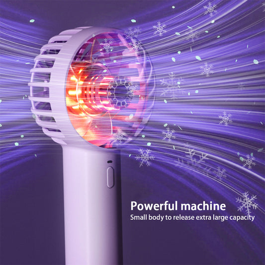Portable Charging Small Lamp & Handheld Electric Fan