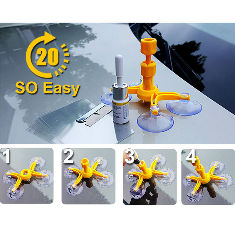 Car Repair Kit Window Glass Scratch & Crack Restoration Tool