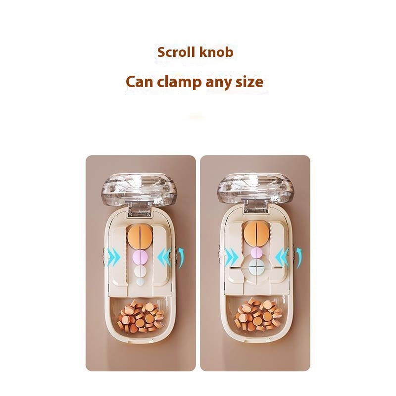 Sub-Packing Medicine Box & Pill Cutter