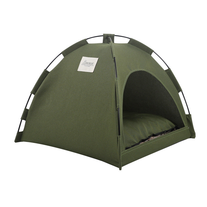 Cat Tent Cooling Mat & Cozy Bed for Cats & Dogs