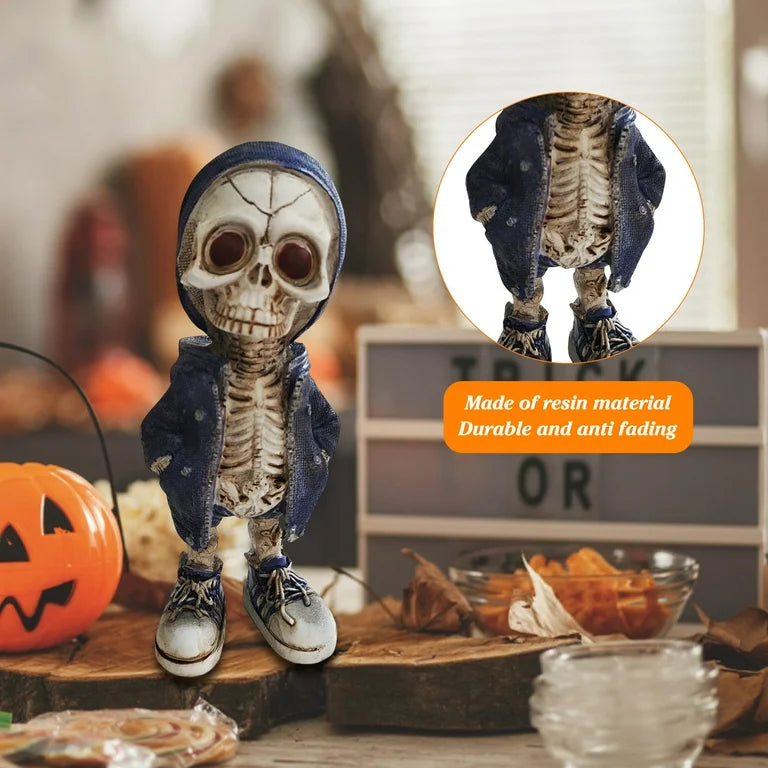Halloween Cool Skeleton Figurines